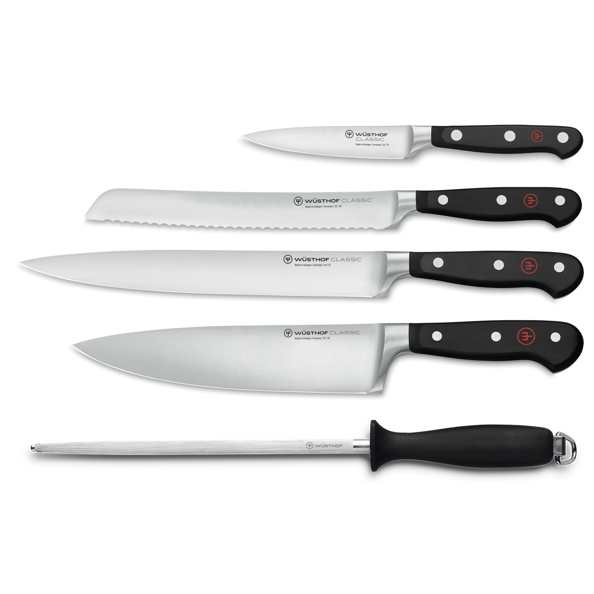 Classic 5-Piece Chef's Knife Set