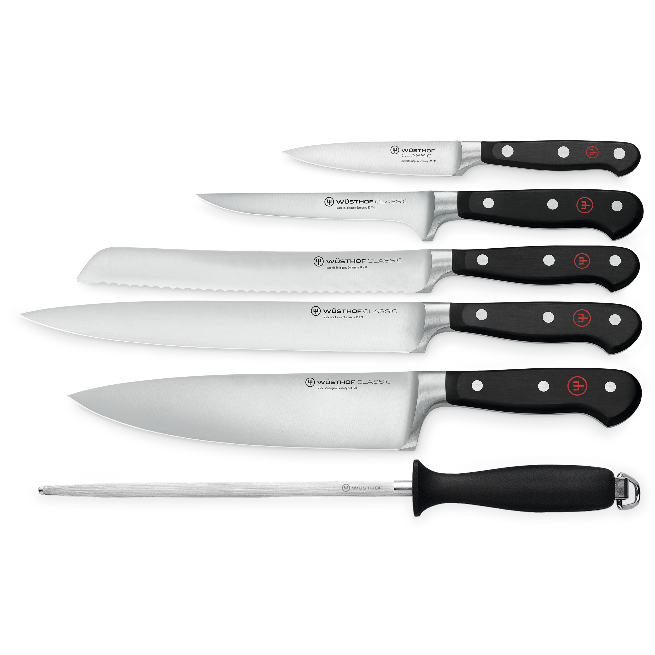 WÜSTHOF Classic 6-Piece Chef's Knife Set – WÜSTHOF Canada