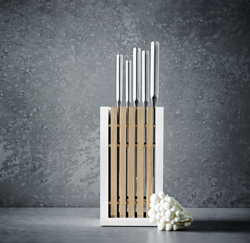 Classic 6-Piece Knife Block Set with Bread Knife