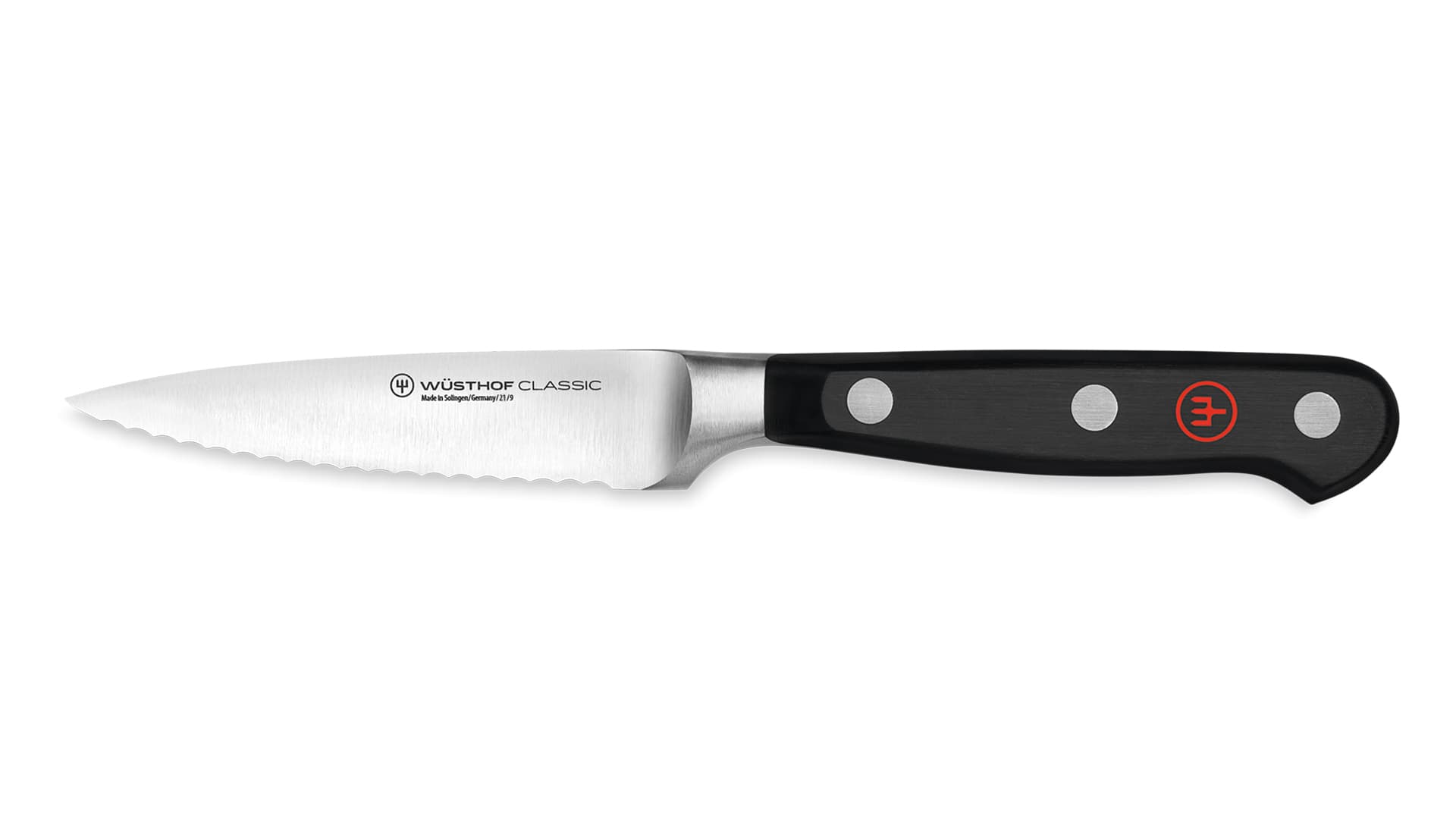 WÜSTHOF Classic 3 1/2" Serrated Paring Knife