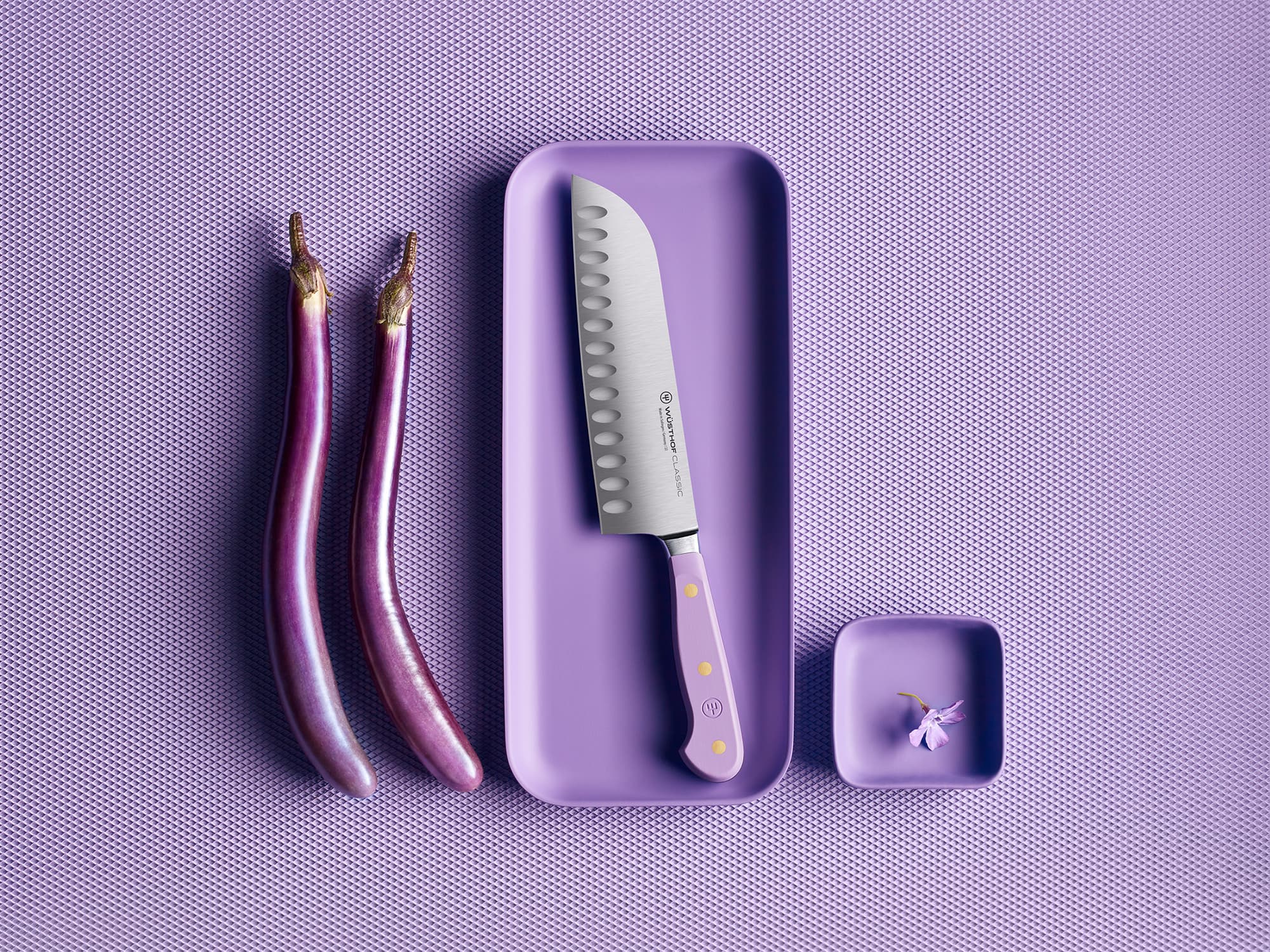 WÜSTHOF Classic 7" Santoku in Purple Yam 