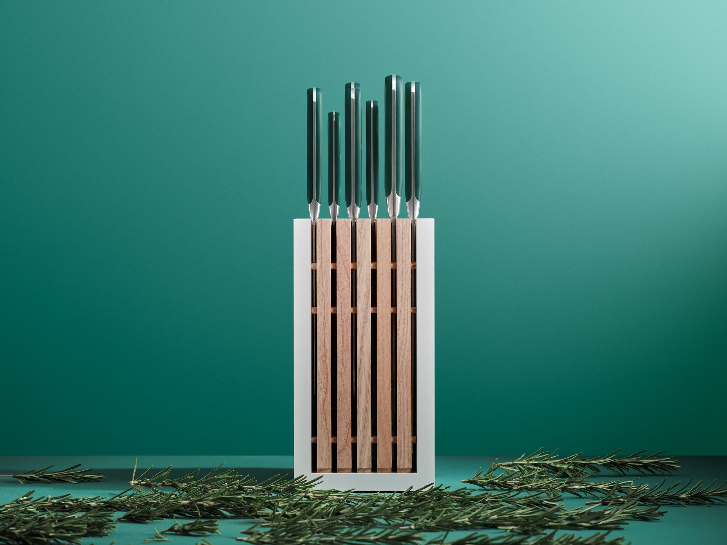 WÜSTHOF Classic Fresh Rosemary Knife Block Set
