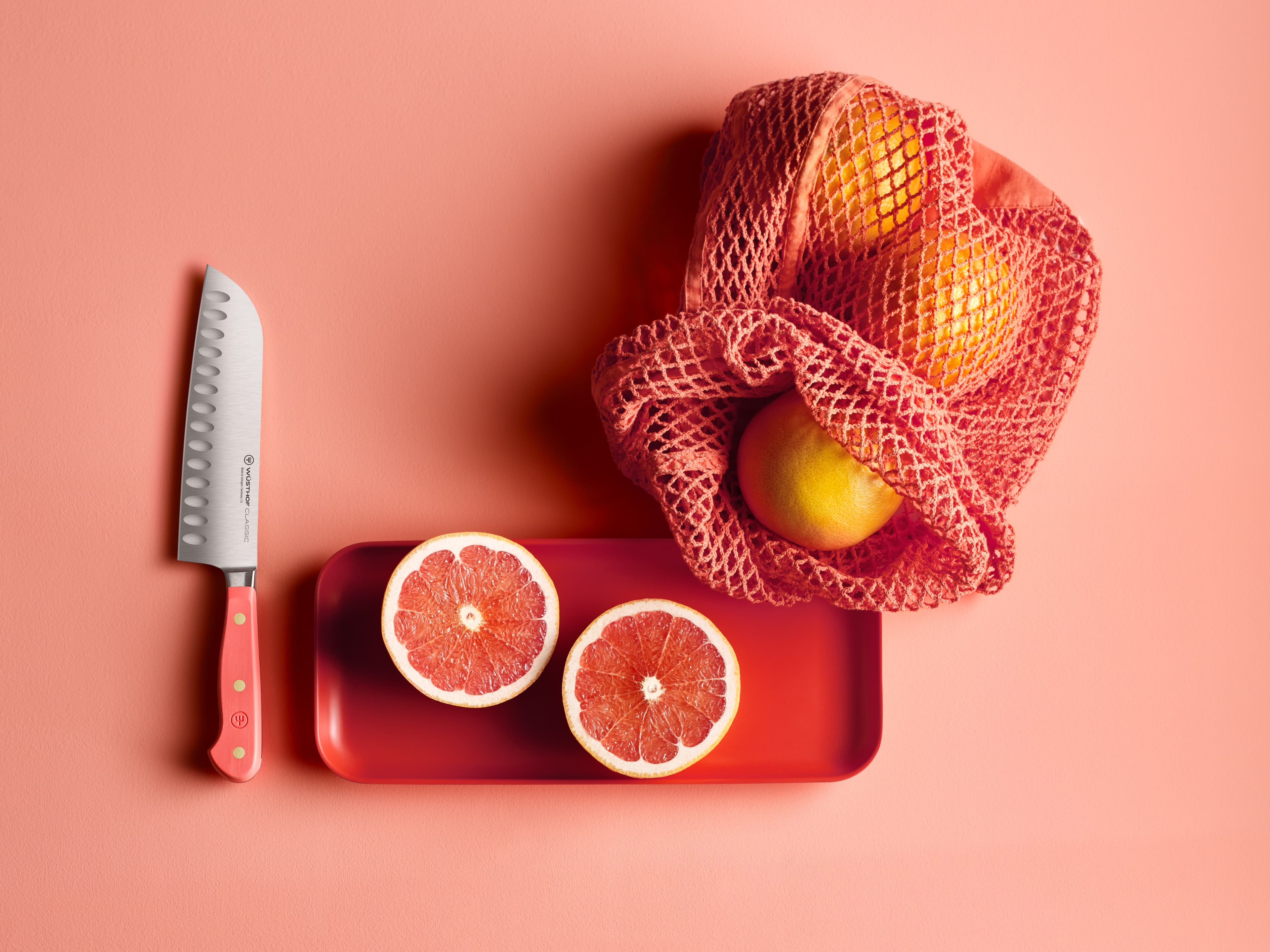 WÜSTHOF Classic Color Coral Peach 7" Santoku 