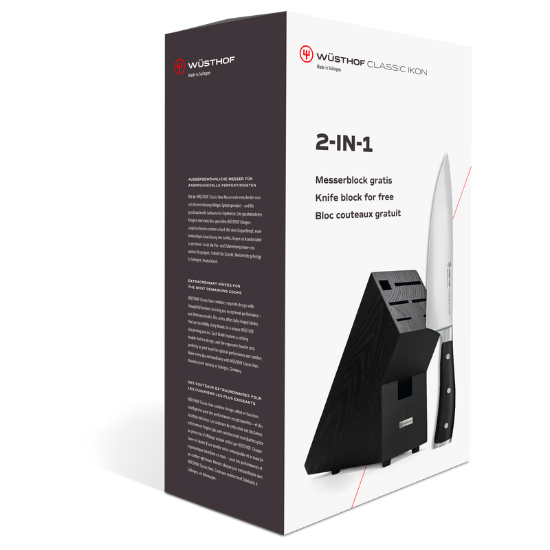 Classic Ikon Knife with Free Block