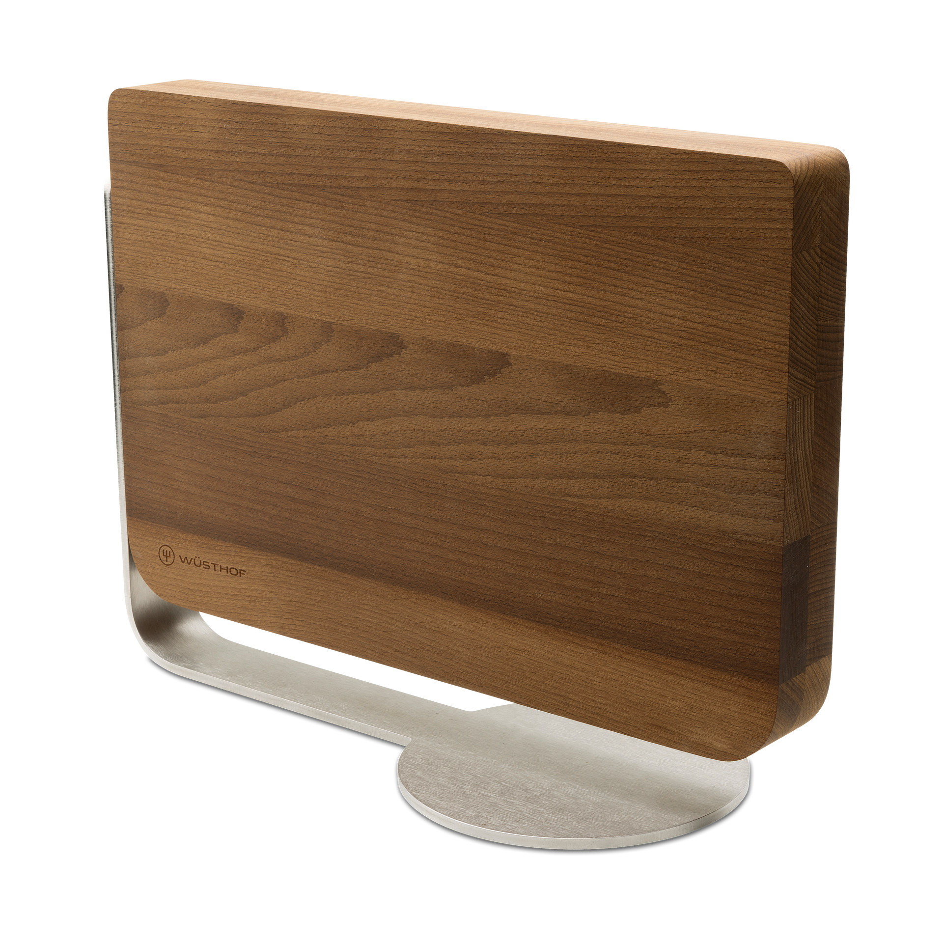 Magnetic Thermo Beech Wood Knife Block