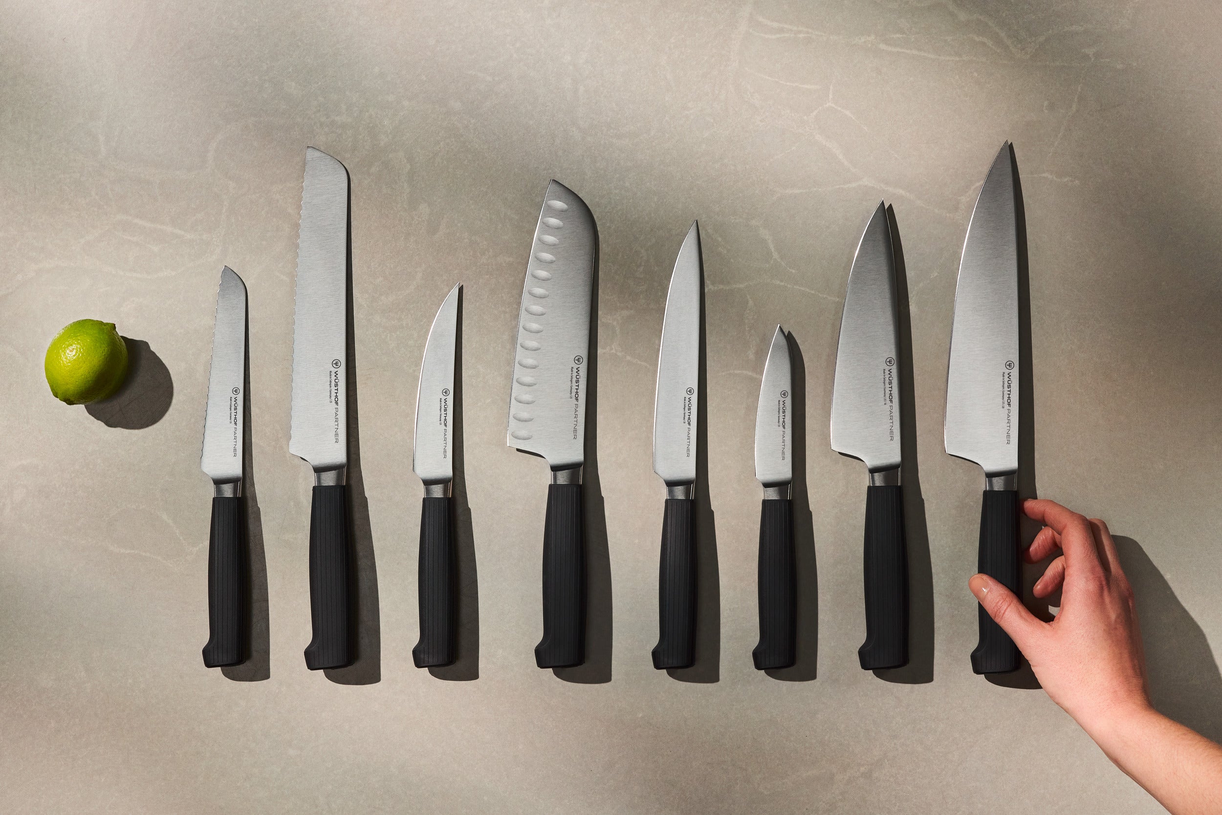 Partner Hollow Edge Santoku 17 cm | 7 inch – WÜSTHOF Canada