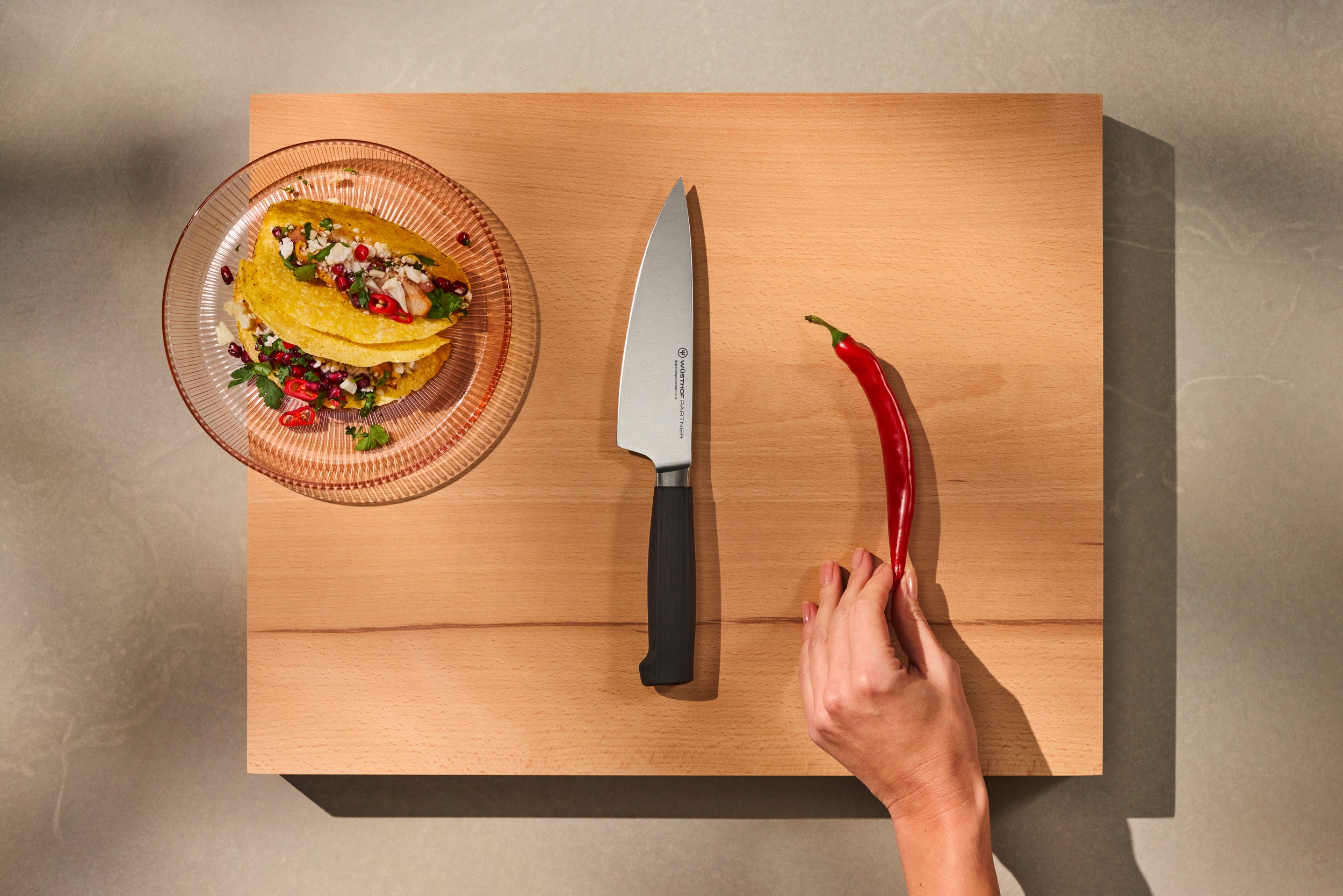 Partner Hollow Edge Santoku 17 cm | 7 inch – WÜSTHOF Canada