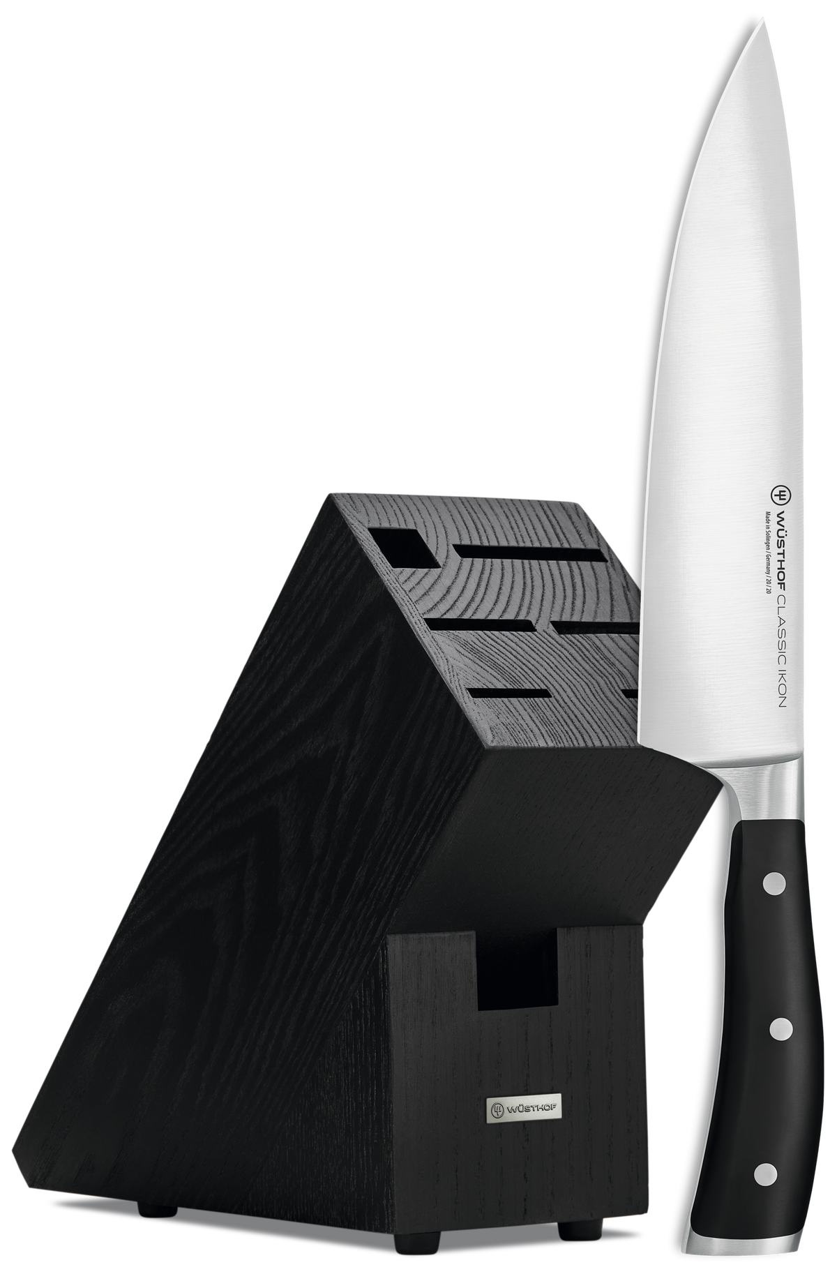 Classic Ikon Knife with Free Block