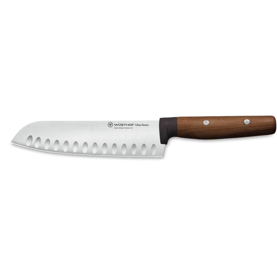 Urban Farmer Hollow Edge Santoku 17 cm | 7 inch