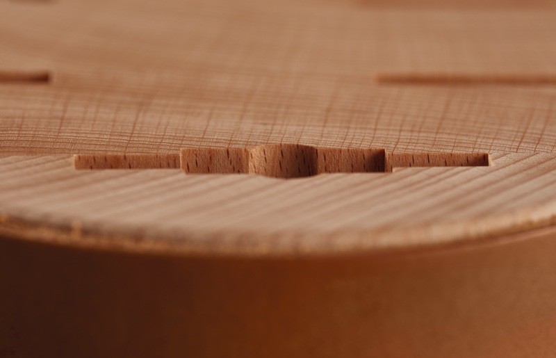 Villa 6-Slot Knife Block | Leather