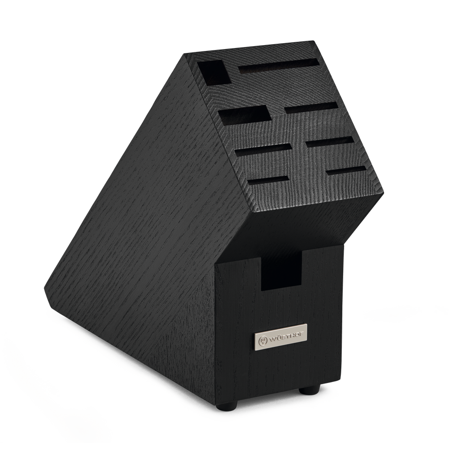9-Slot Knife Block | Ash | Black