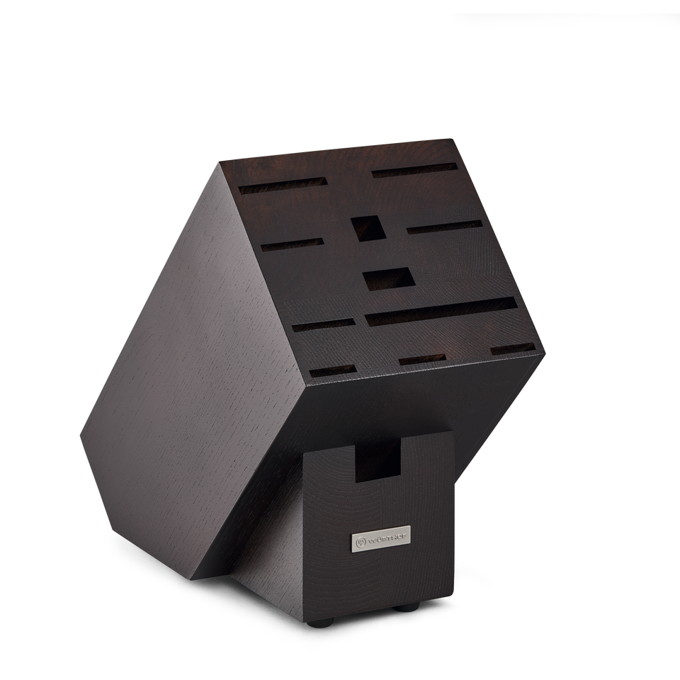 12-Slot Knife Block | Ash | Brown