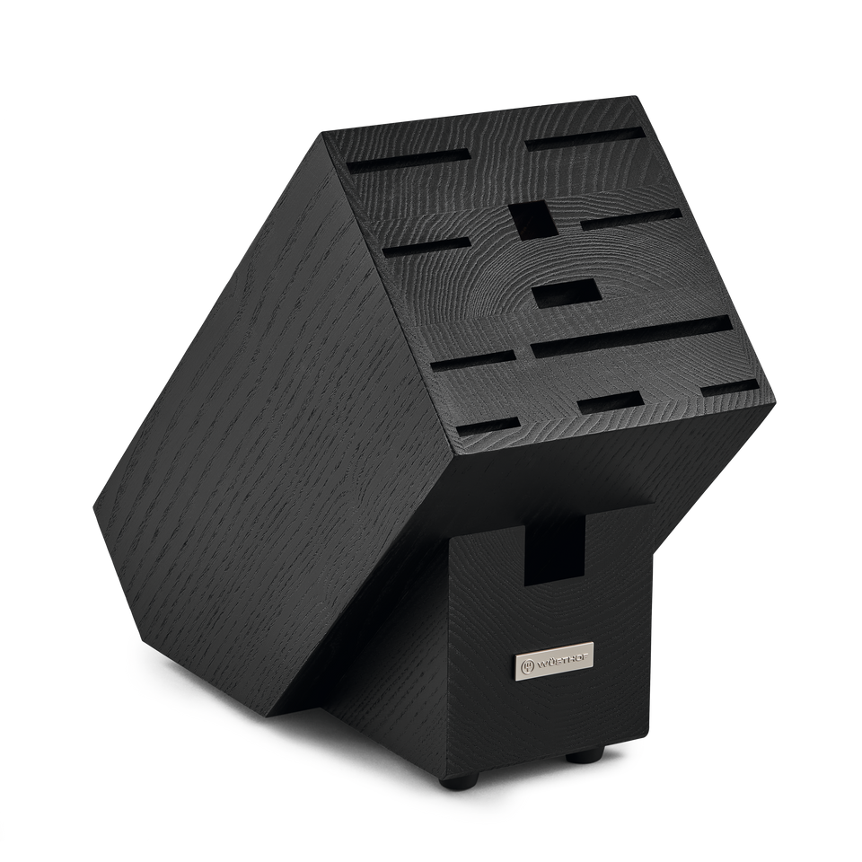 12-Slot Knife Block | Ash | Black