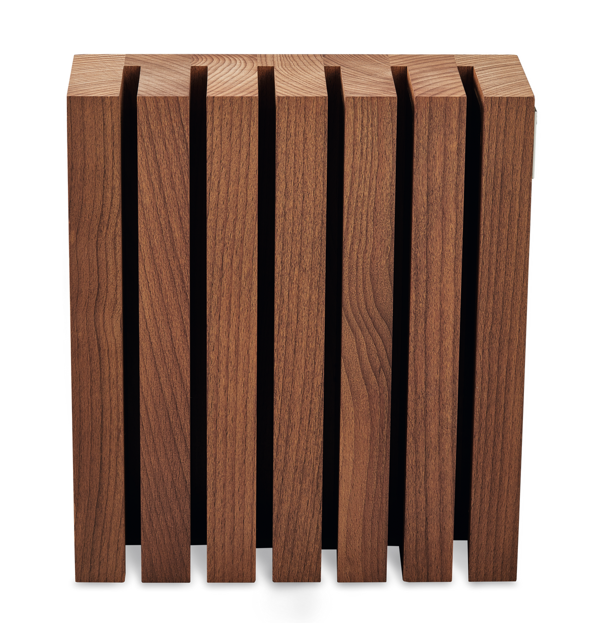 Magnetic 6-Slot Knife Block | Heat-Treated-Beech