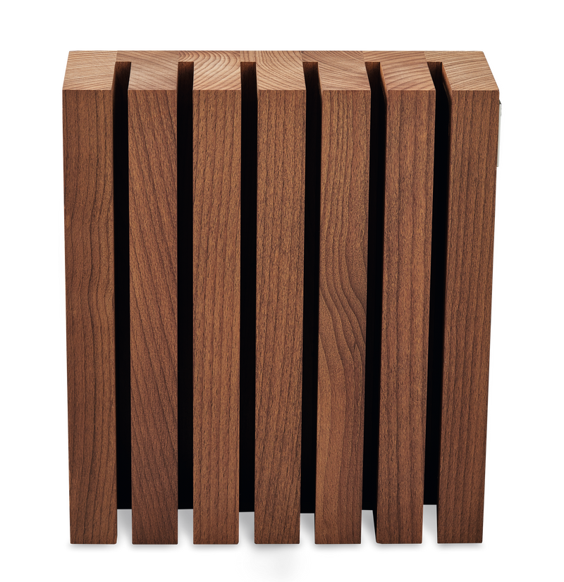 Magnetic 6-Slot Knife Block | Heat-Treated-Beech