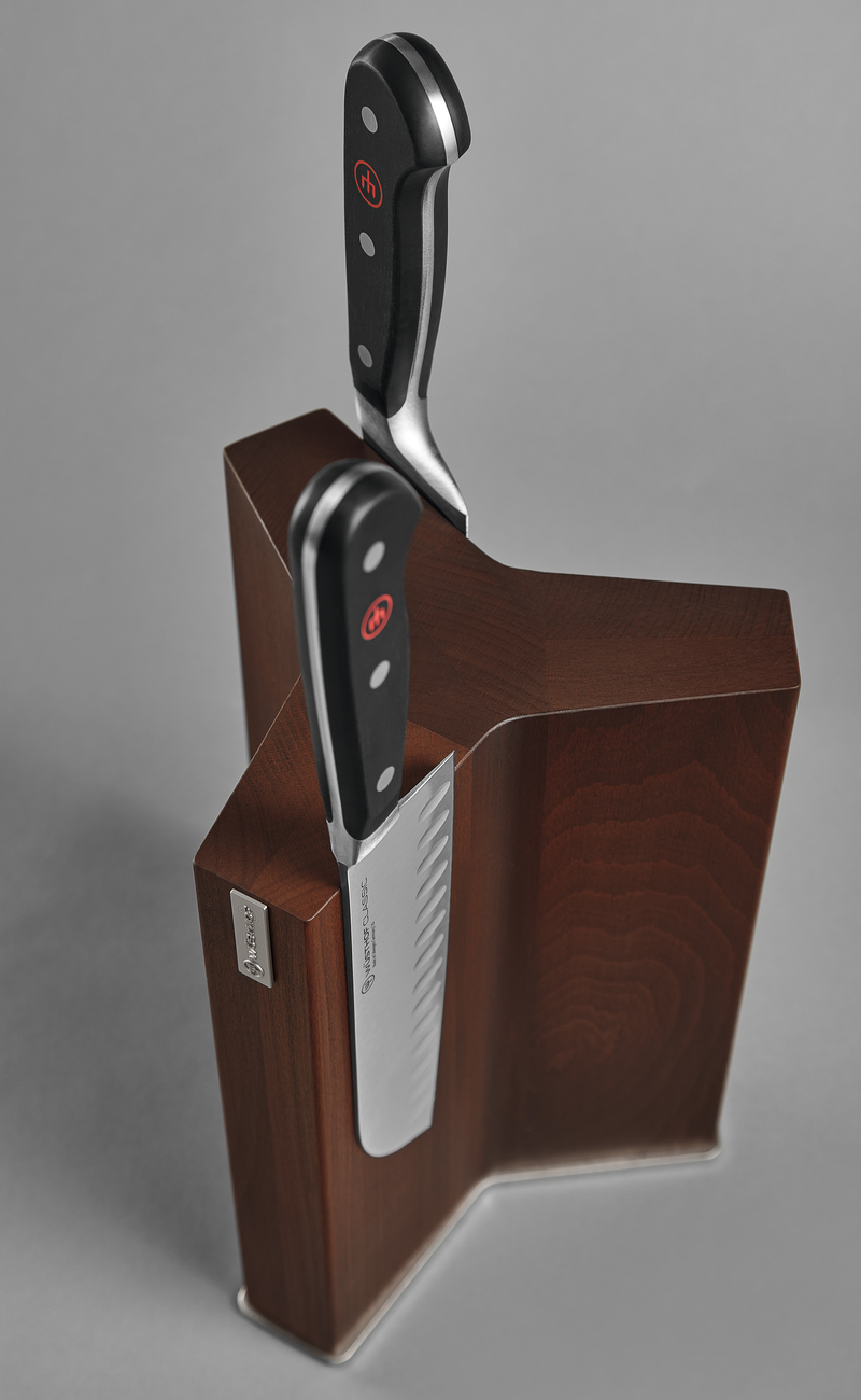 Magnetic Knife Block | Heat-Treated-Beech