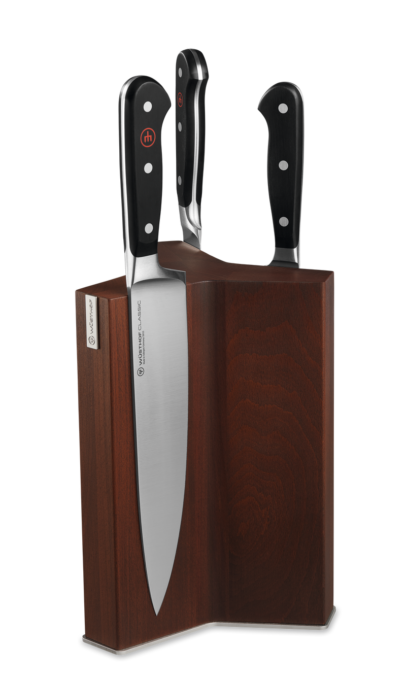 Magnetic Knife Block | Heat-Treated-Beech