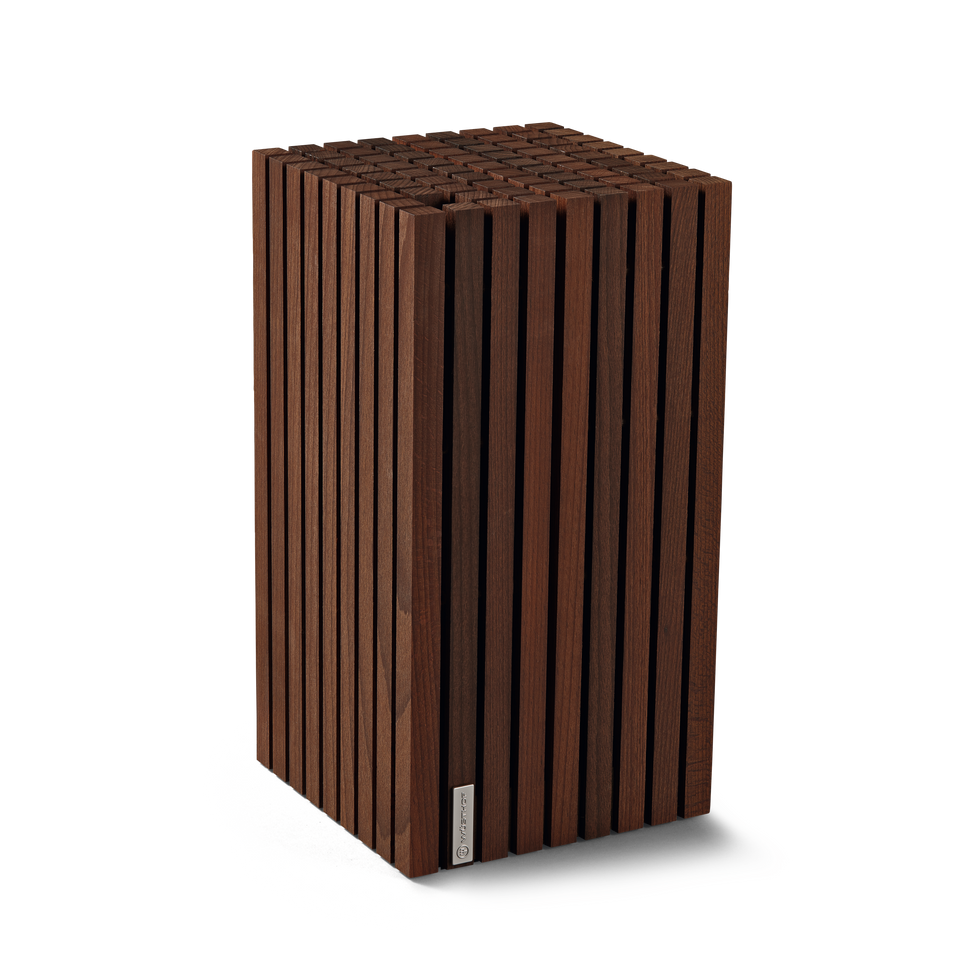 13-Slot Knife Block | Heat-Treated-Beech