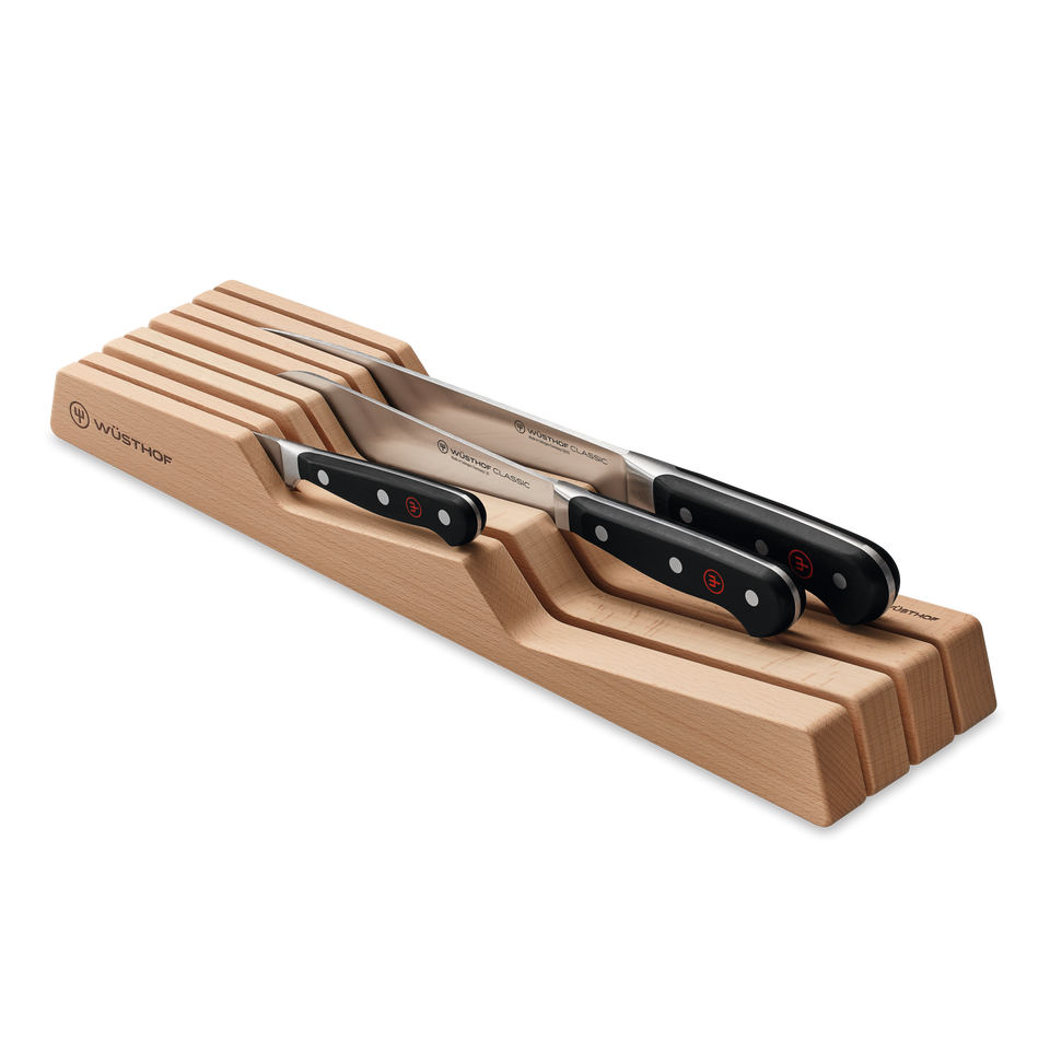 7-Slot In-Drawer Knife Organiser | Hornbeam