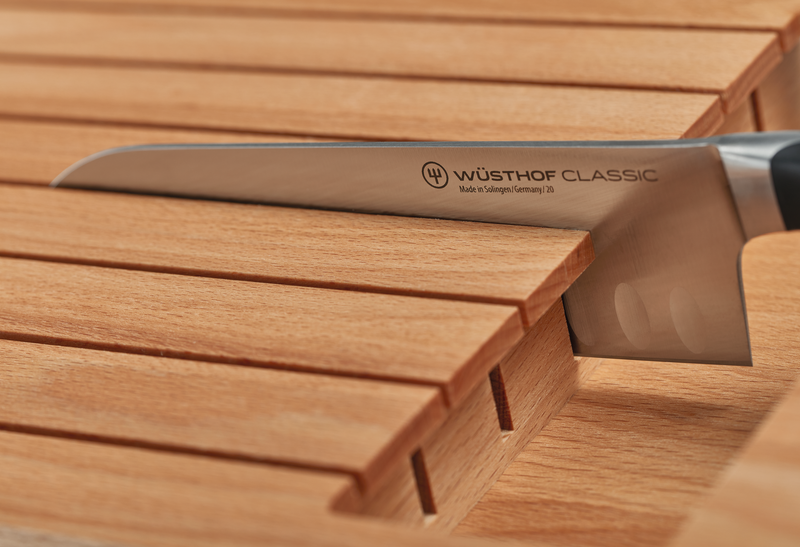 7-Slot In-Drawer Knife Organiser | Beech