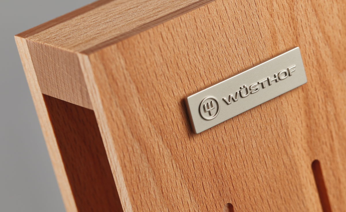 7-Slot In-Drawer Knife Organiser | Beech