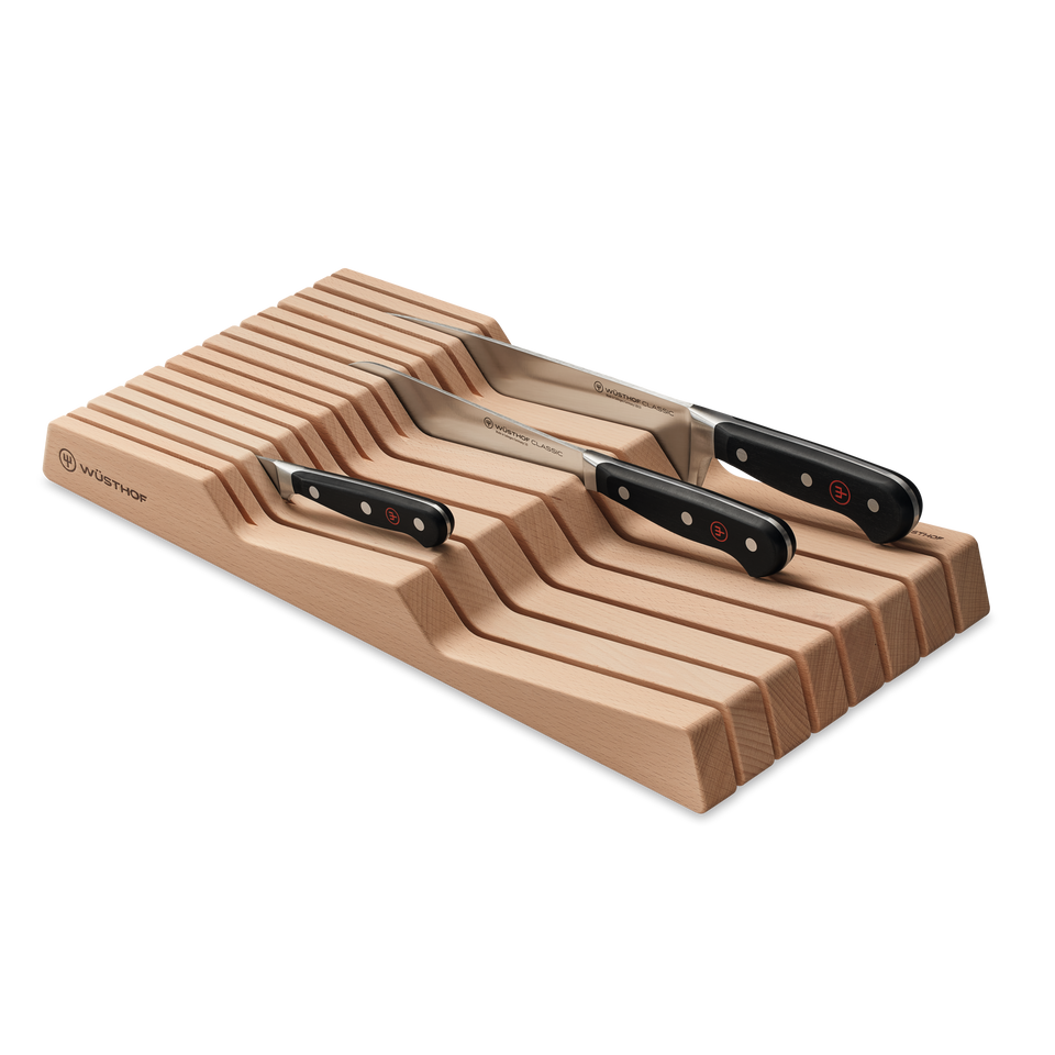 15-Slot In-Drawer Knife Organiser