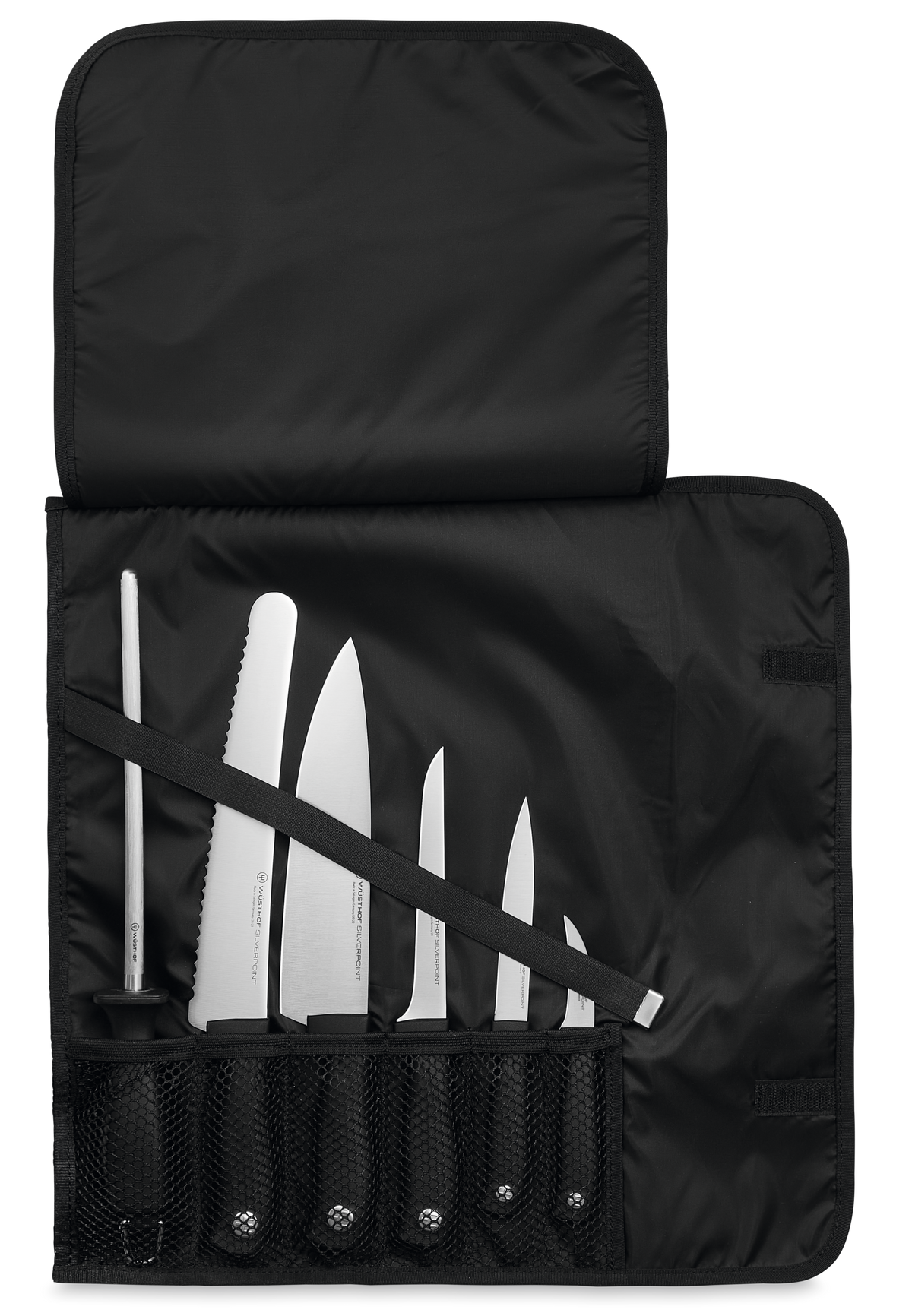 6-Slot Knife Roll | Synthetic-Leather-Nylon